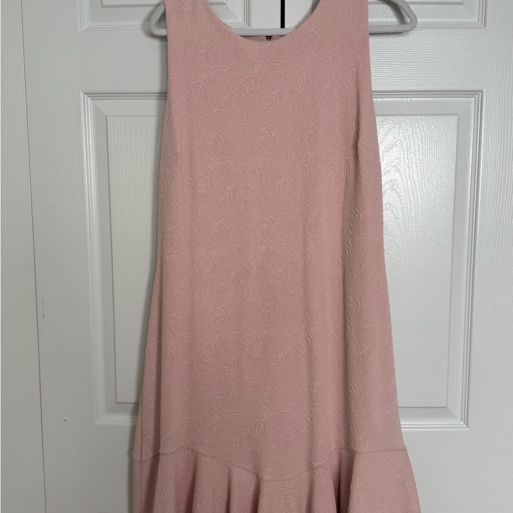 Ivanka Trump Light Pink Sleeveless Mini Dress